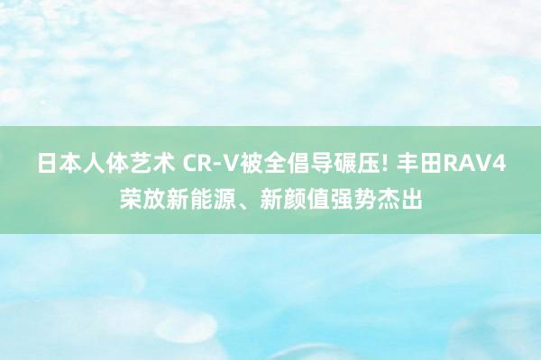 日本人体艺术 CR-V被全倡导碾压! 丰田RAV4荣放新能源、新颜值强势杰出